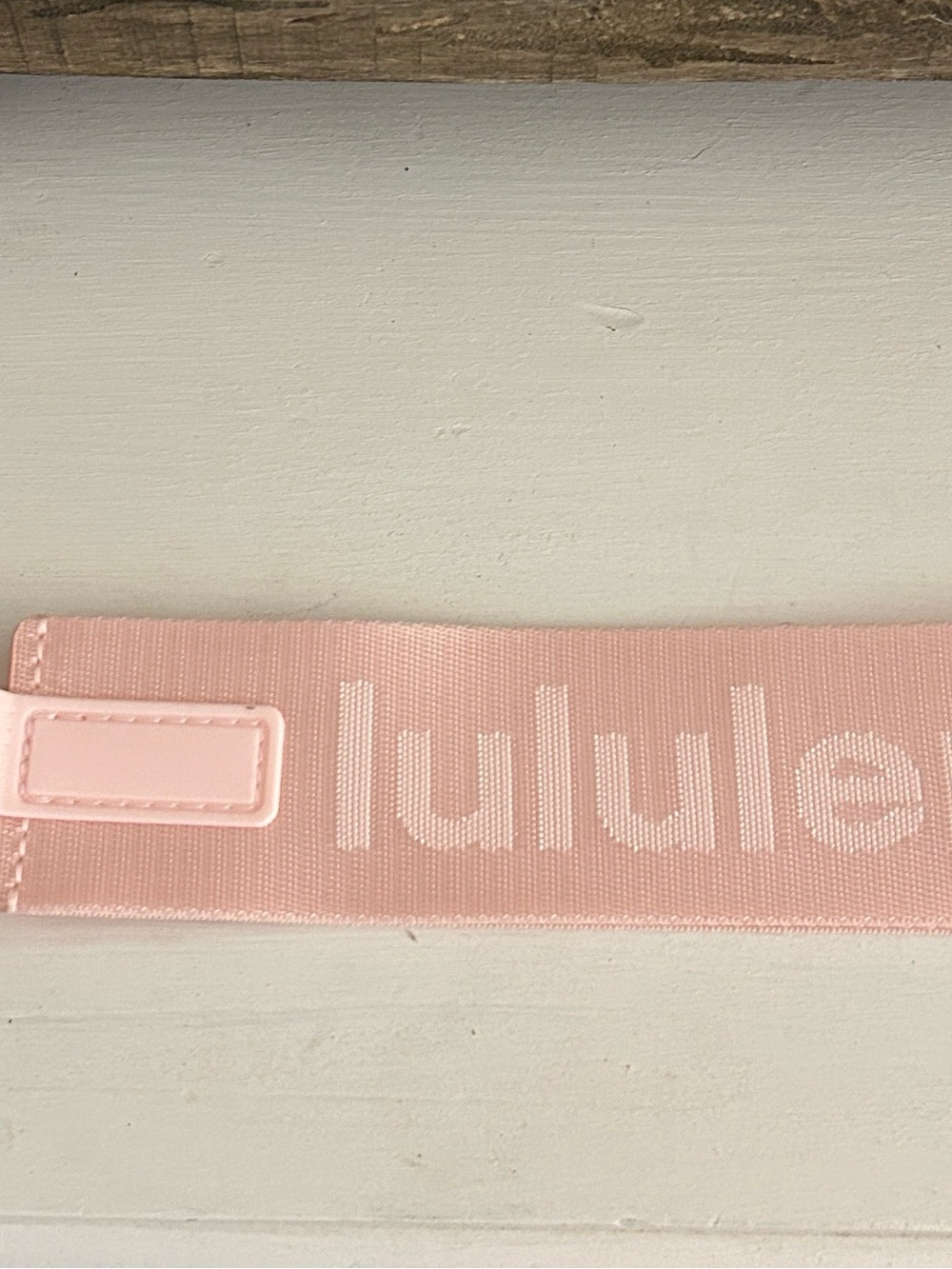 lululemon athletica Pink Wrist Strap Keychain with Rose Gold Clip - Picture 2 of 2